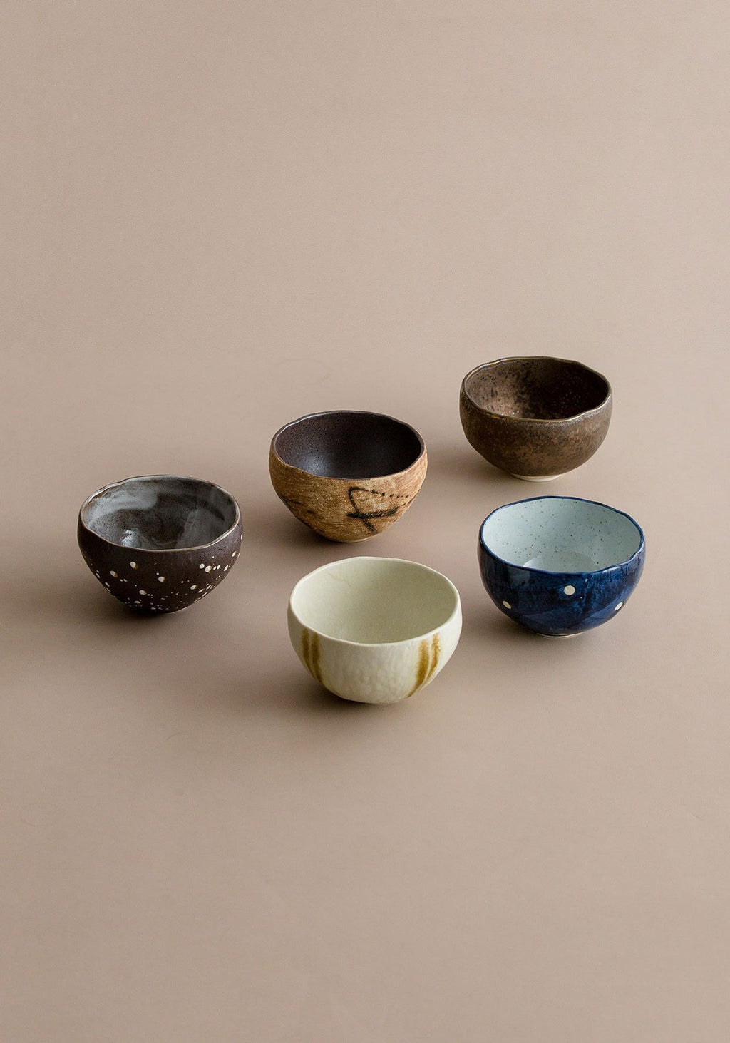 Gohobi Japanese Minoyaki Coarse Pottery Rice Bowl – Wabi Sabi Handmade Soup Bowl | Made in Japan