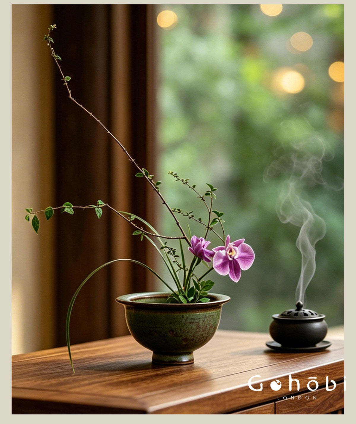 Gohobi Japanese Ikebana Mini Ceramic Vase – Jingdezhen Wabi-Sabi Hydroponic Plant Vessel