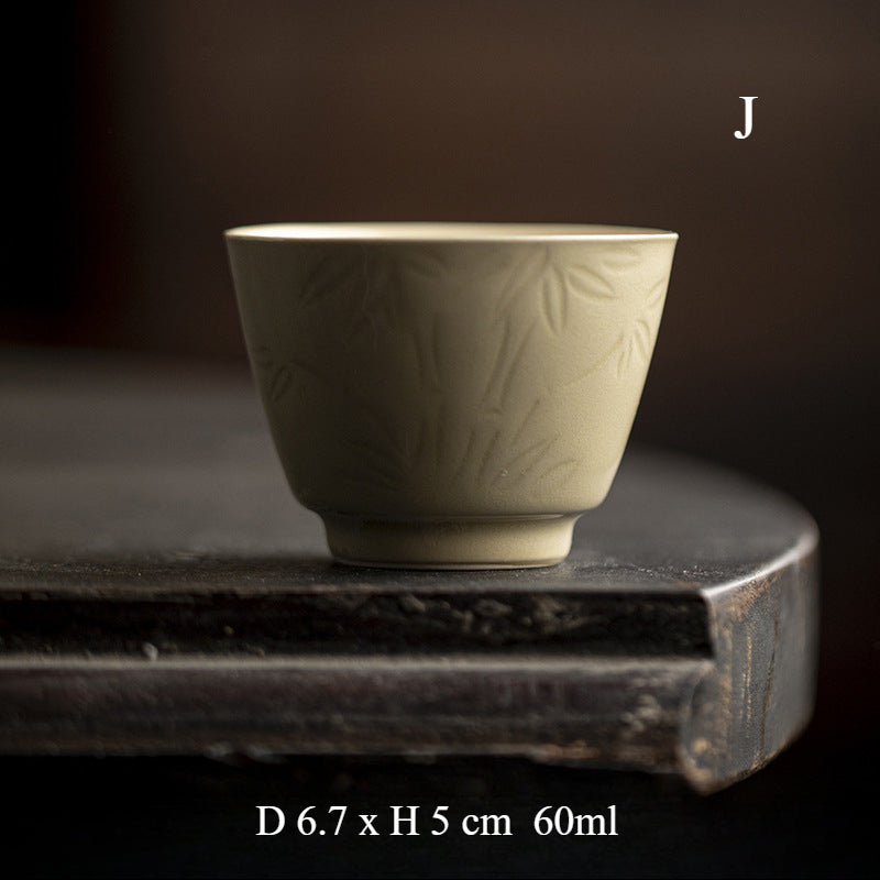 Gohobi Yaozhou Kiln Green Tea Cup