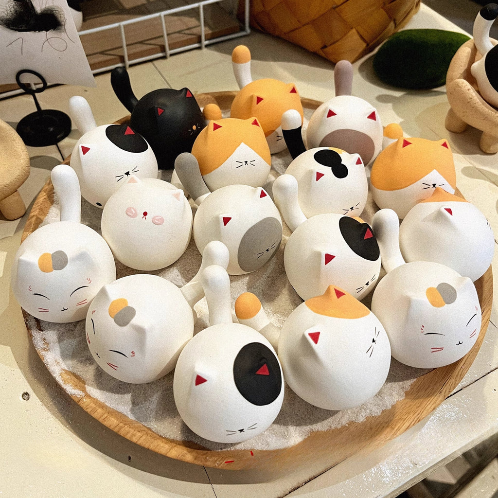 Gohobi x Little Diary Handmade Ceramic Cat