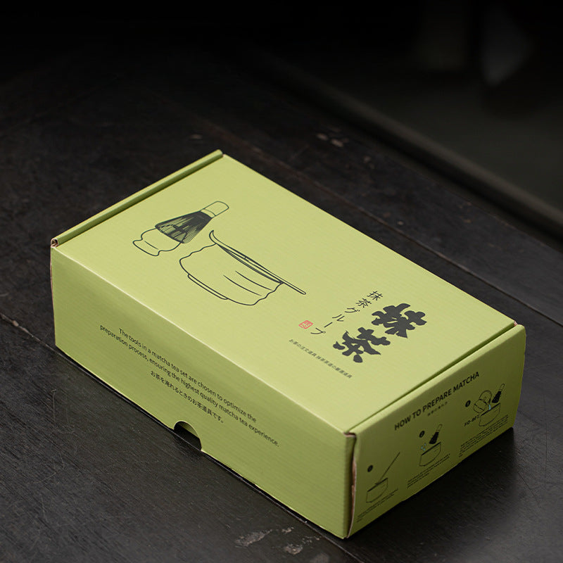 Gohobi Ceramic Matcha Set 038 Flow Glaze