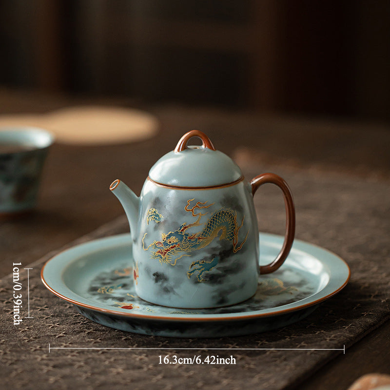 Gohobi Ink Harmony Teapot Tray