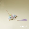 Gohobi Handmade Floral Incense Holder 008 - Jade Fan