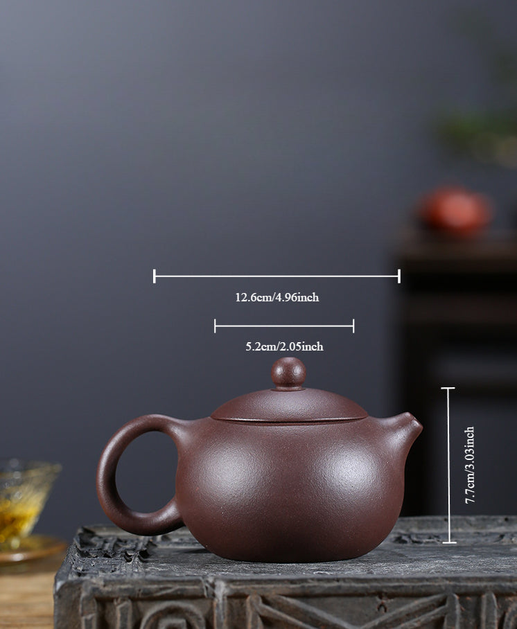 Gohobi Yixing Purple Zisha Clay Xishi Teapot (200ml)
