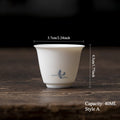 Gohobi Qiu Shui Orchid Ceramic Teacup
