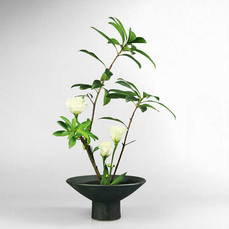 Gohobi Large Japanese Style Ikebana Vase 004