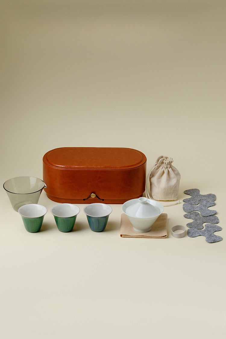 Gohobi Douli Gaiwan Travel Tea Set