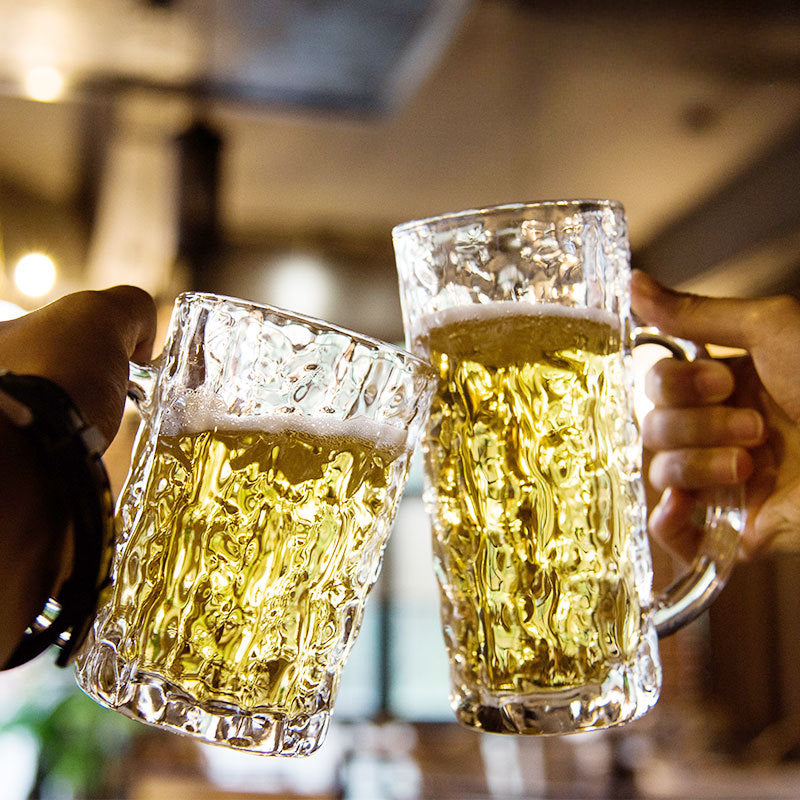 Gohobi Japanese Sasaki Crystal Beer Mug [Made In Japan]
