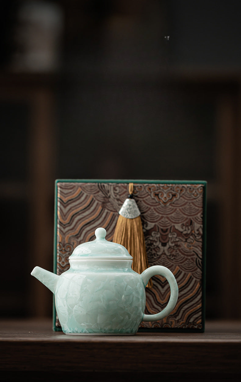 Gohobi Crystal Glazed Teapot