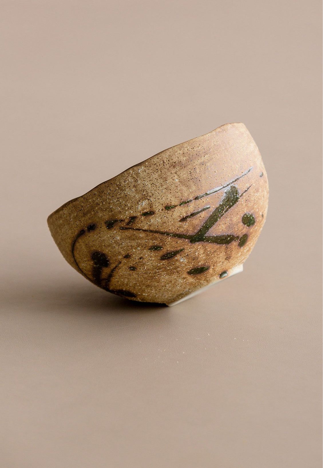 Gohobi Japanese Minoyaki Coarse Pottery Rice Bowl – Wabi Sabi Handmade Soup Bowl | Made in Japan
