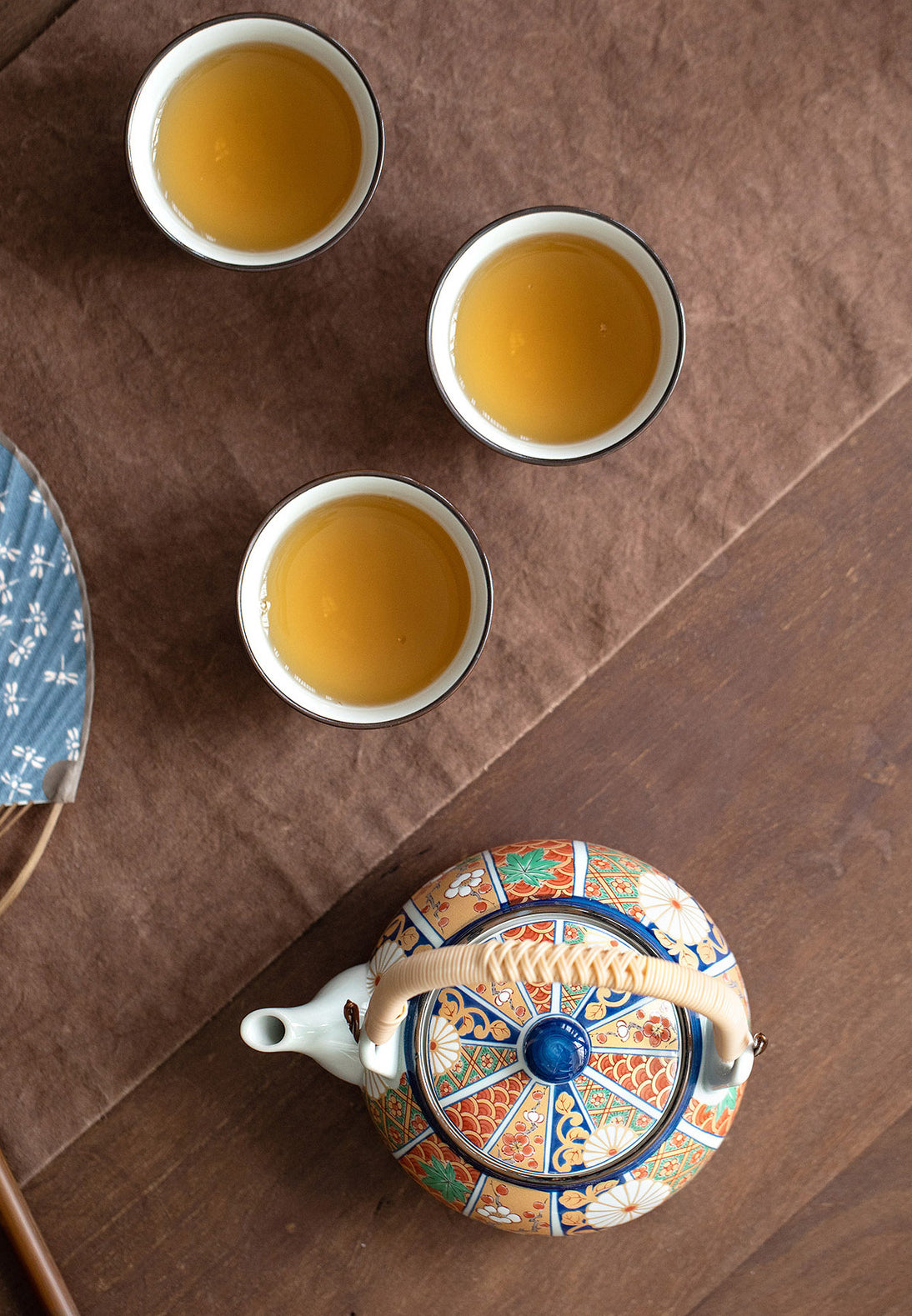 Gohobi Japanese Ancient Imari Tea Set [Made In Japan]
