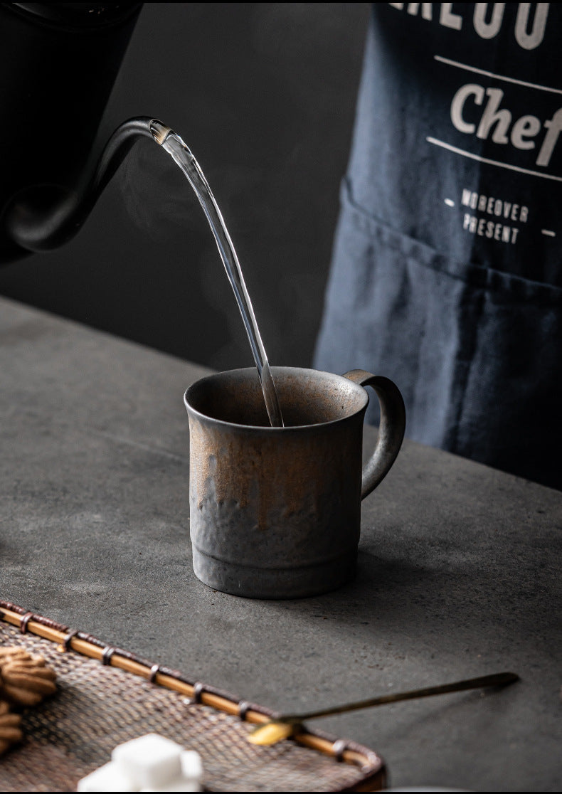 Gohobi Handmade Metallic Glaze Ceramic Mug (280-300ml)