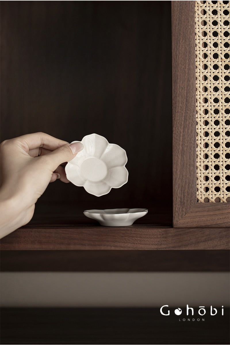 Gohobi Ceramic Coaster – Heat Insulation Tea Cup Holder