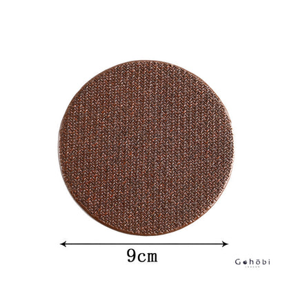 Gohobi Bamboo & Wisteria Woven Coasters