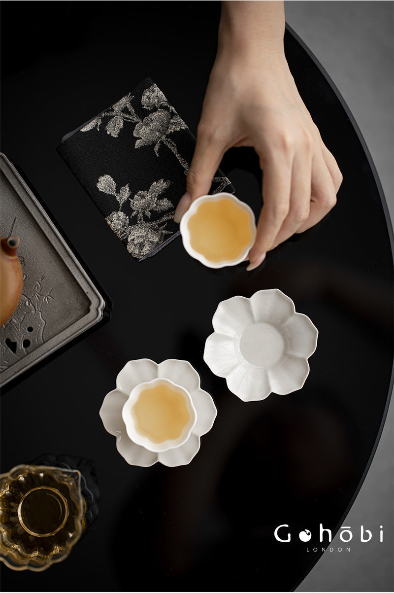 Gohobi Ceramic Coaster – Heat Insulation Tea Cup Holder