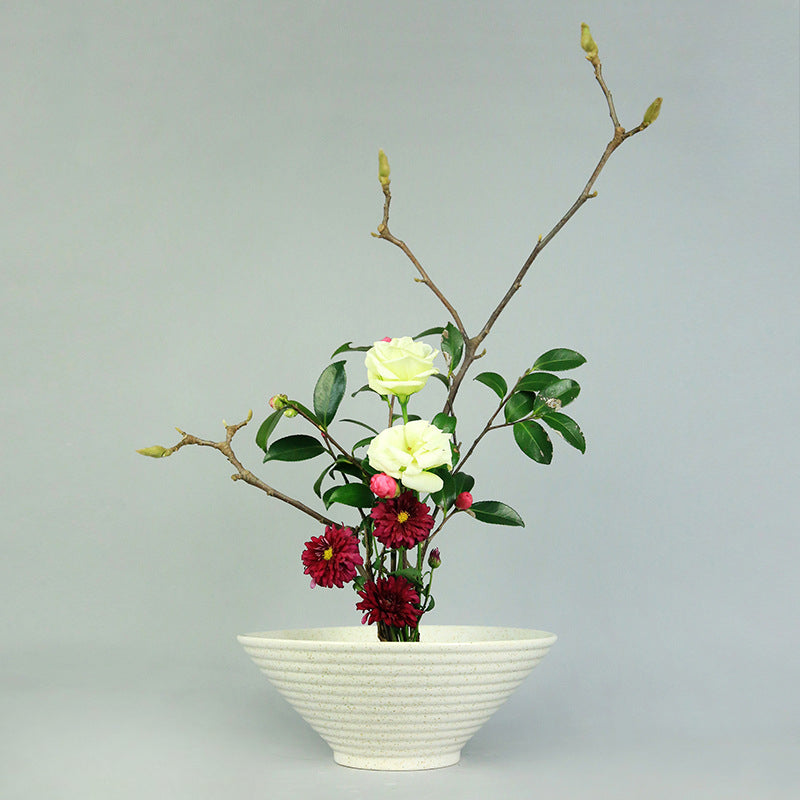Gohobi Large Japanese Style Ikebana Vase 005