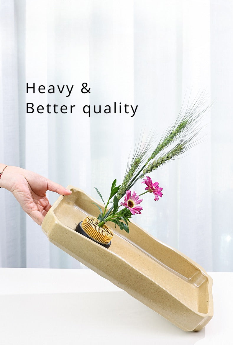 Gohobi Ikebana Kenzan Stainless Steel Flower Stand Flower Holder