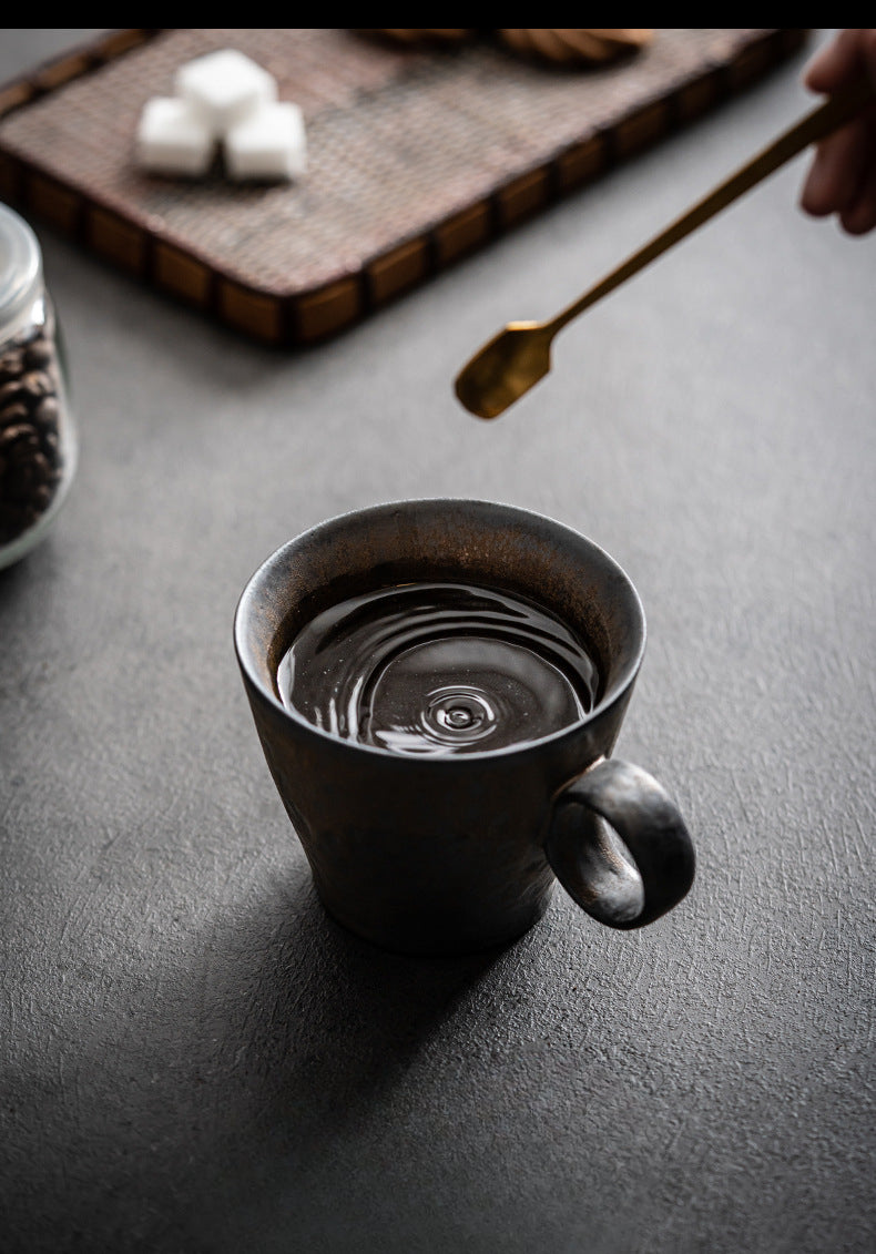Gohobi Handmade Metallic Glaze Ceramic Mug (280-300ml)