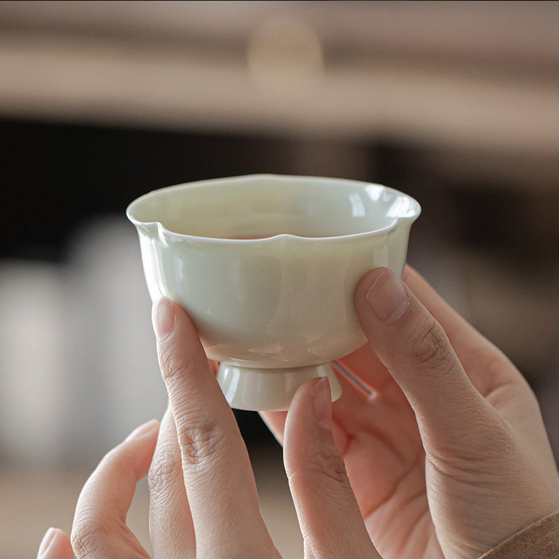 Gohobi Apple Green Handmade Floral Master Cup