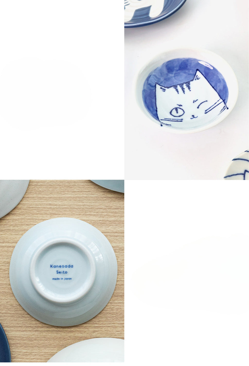 Gohobi Japanese Cats Plate [Made In Japan]