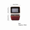 Gohobi Iridescent Kiln-Change Rectangular Ceramic Sauce Bowl