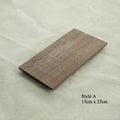 Gohobi Handcrafted Black Walnut Rectangular Tray