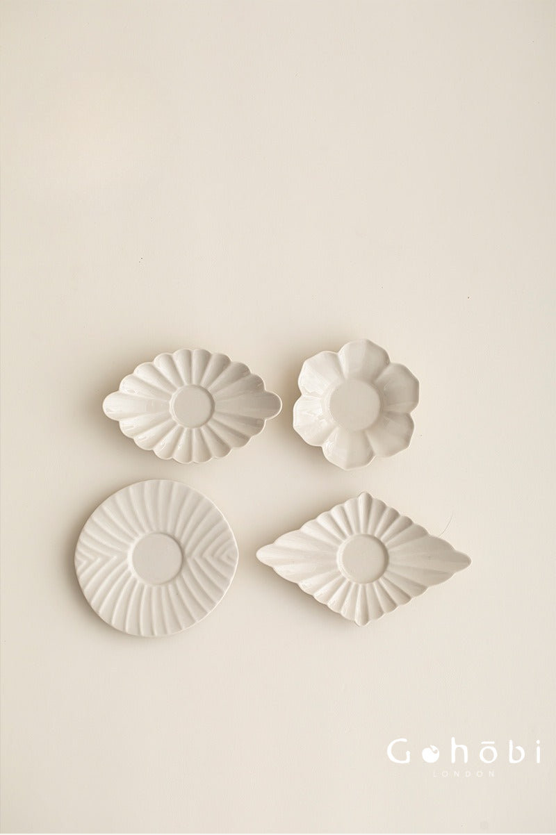 Gohobi Ceramic Coaster – Heat Insulation Tea Cup Holder