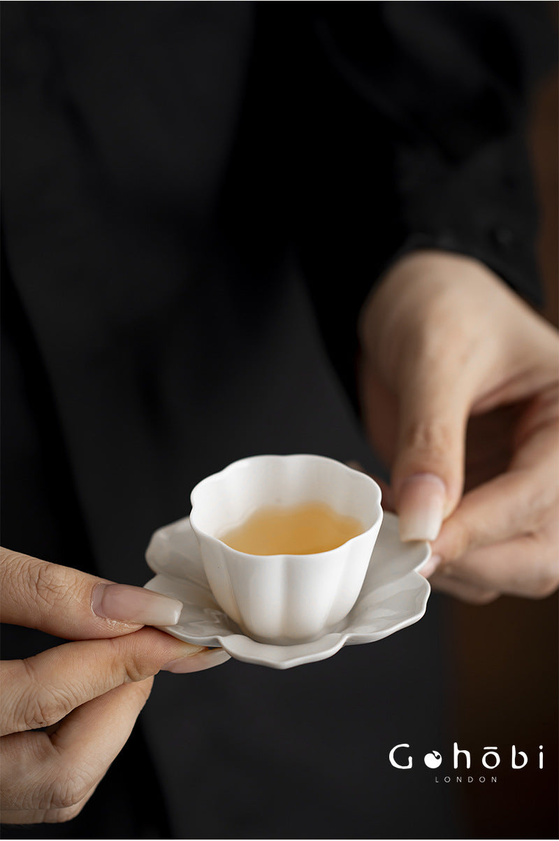 Gohobi Ceramic Coaster – Heat Insulation Tea Cup Holder