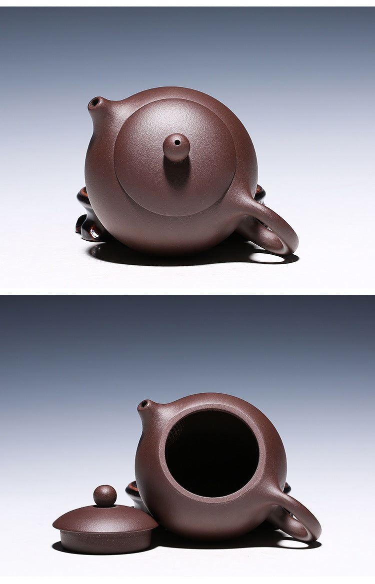 Gohobi Yixing Purple Zisha Clay Xishi Teapot (200ml)