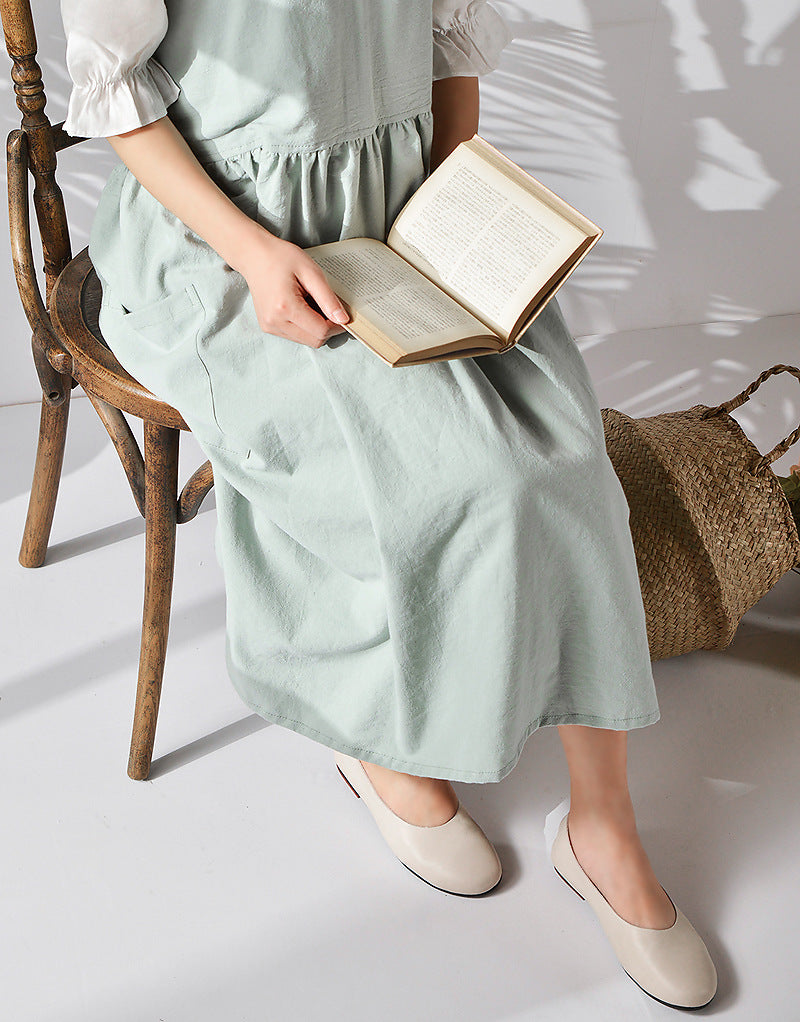 Gohobi Korean Cotton-Linen Artisan Apron