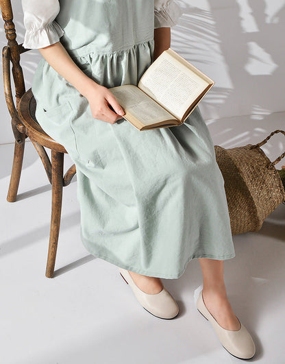 Gohobi Korean Cotton-Linen Artisan Apron