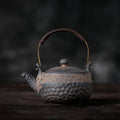 Gohobi Handmade Golden Black Large Teapot