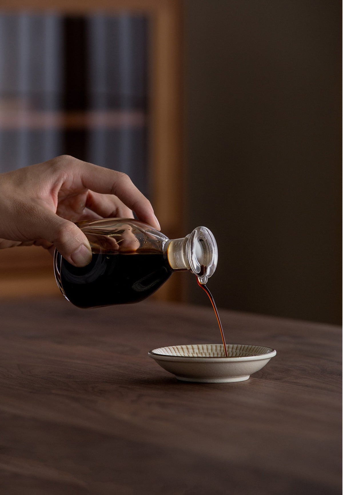 Gohobi Japanese Handmade Leak-Proof Glass Soy Sauce Bottle [Made In Japan]