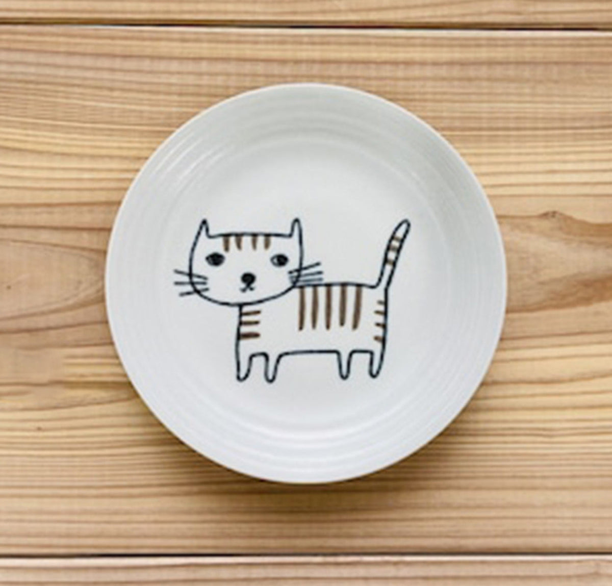 Gohobi Japanese Cats Plate [Made In Japan]