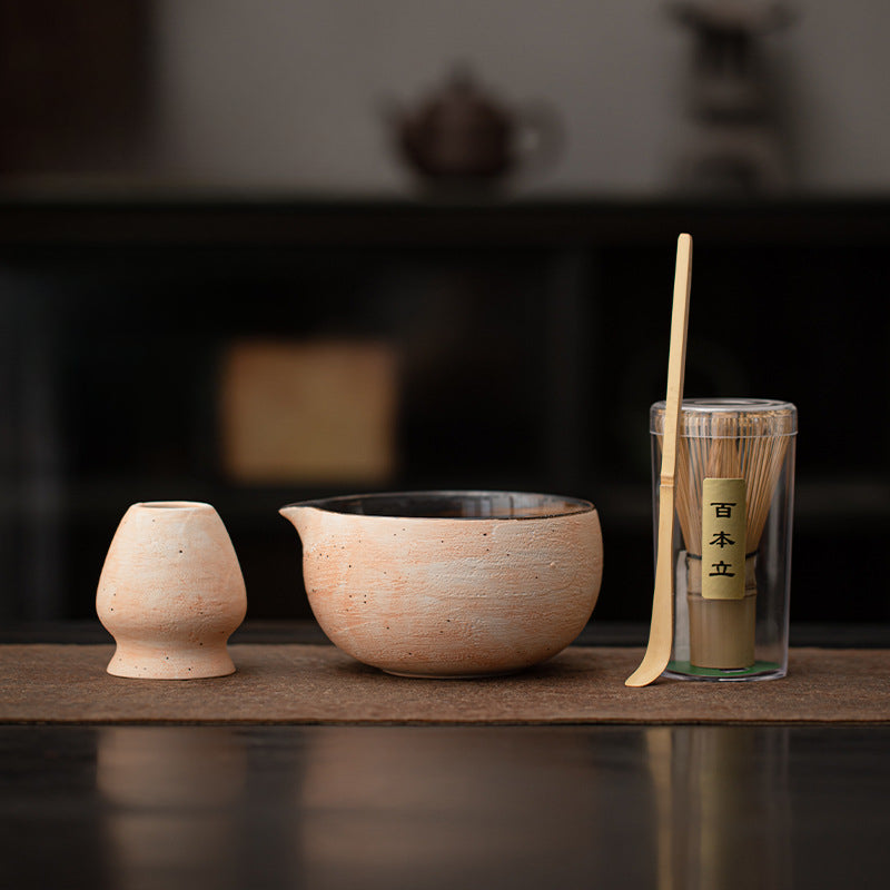 Gohobi Ceramic Matcha Set 033 Kohiki