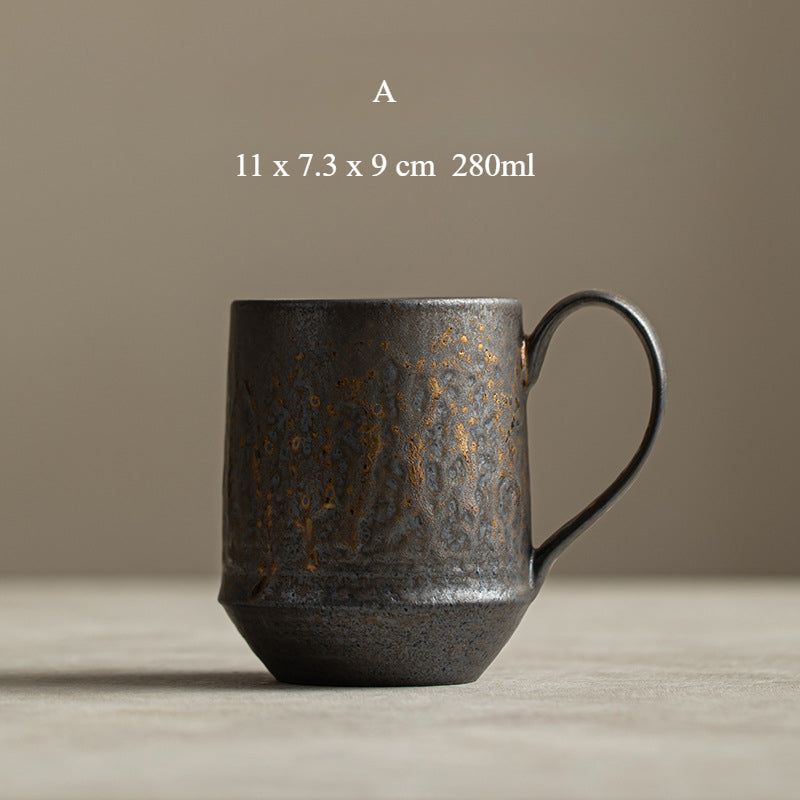 Gohobi Handmade Metallic Glaze Ceramic Mug (280-300ml)