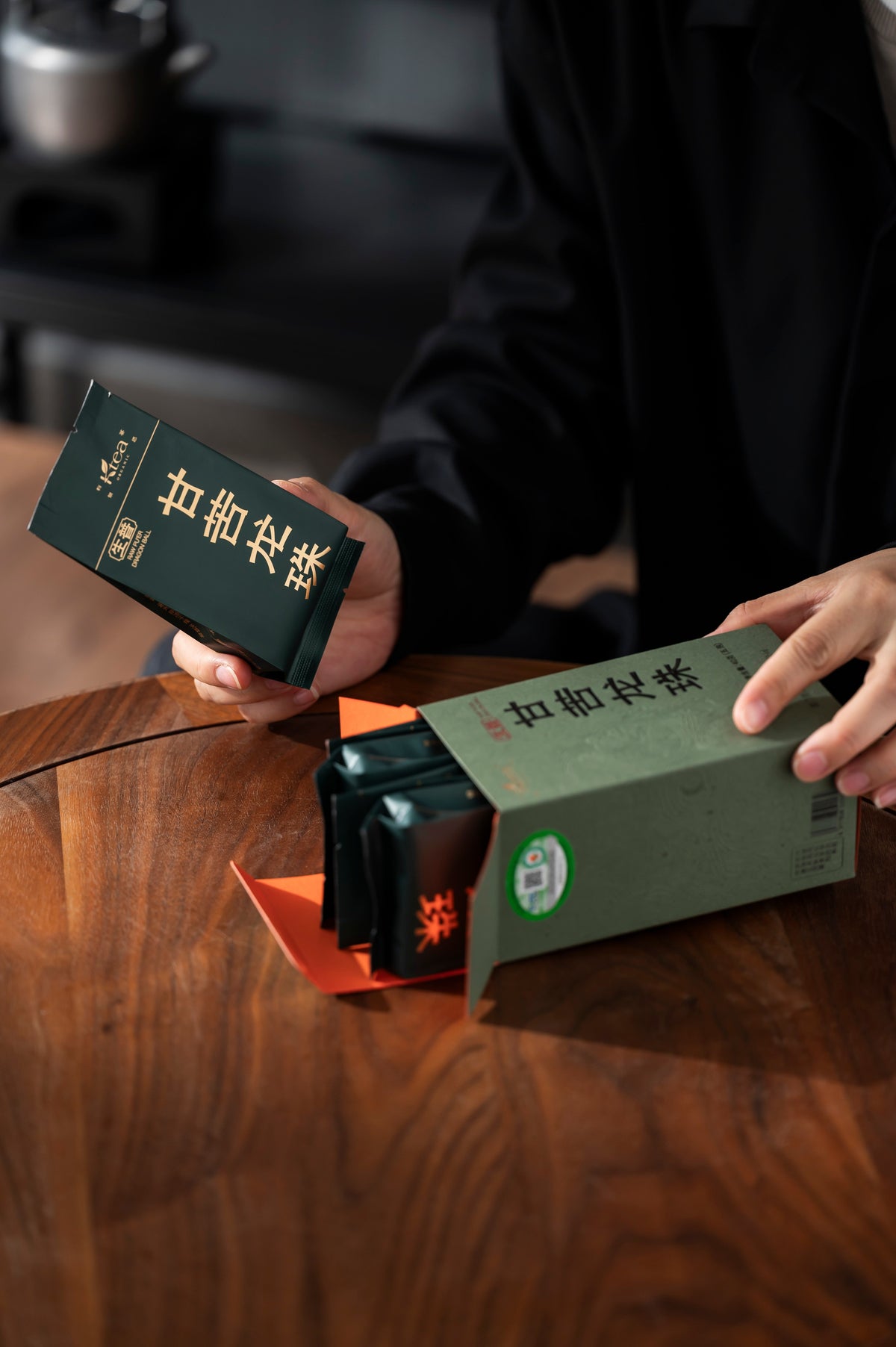 [Chyte x Gohobi] Organic Sweet-Bitter Dragon Pearl Pu-erh Tea