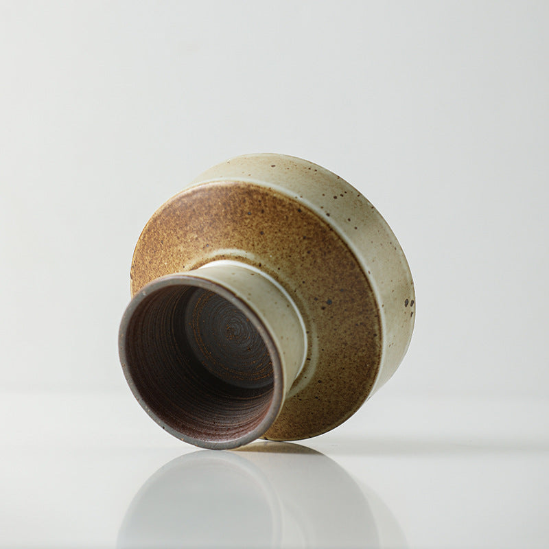 Gohobi Handmade Ceramic Raised Stand Bowl