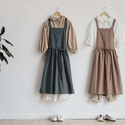 Gohobi Cotton-Linen Apron