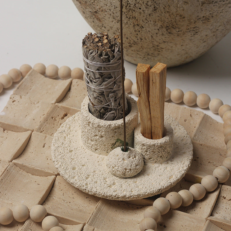 Gohobi Sage Thread Peruvian Sacred Wood Burning Holder