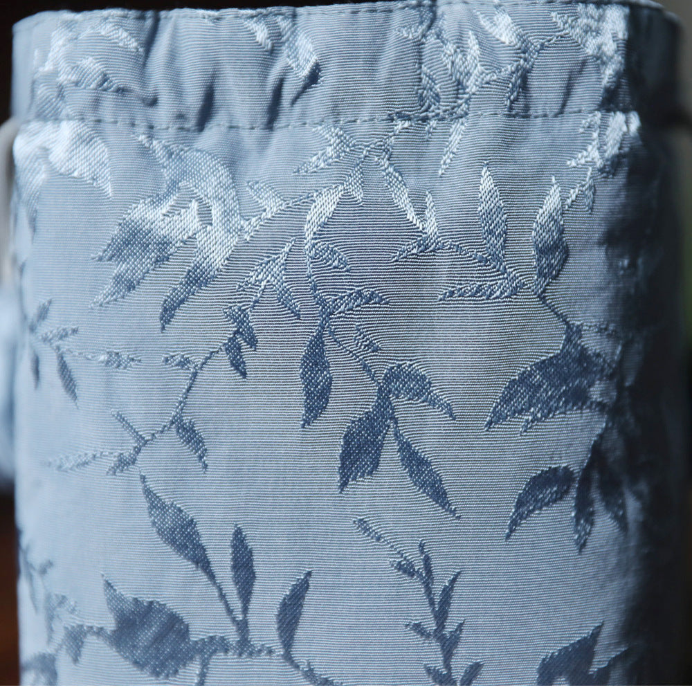 Gohobi Blue and Pink Teaware Storage Travel Bag Shifuku