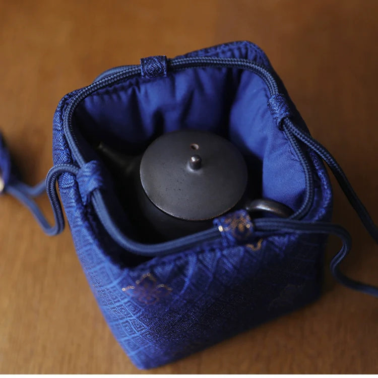 Gohobi Colourful Teaware Storage Travel Bag Shifuku