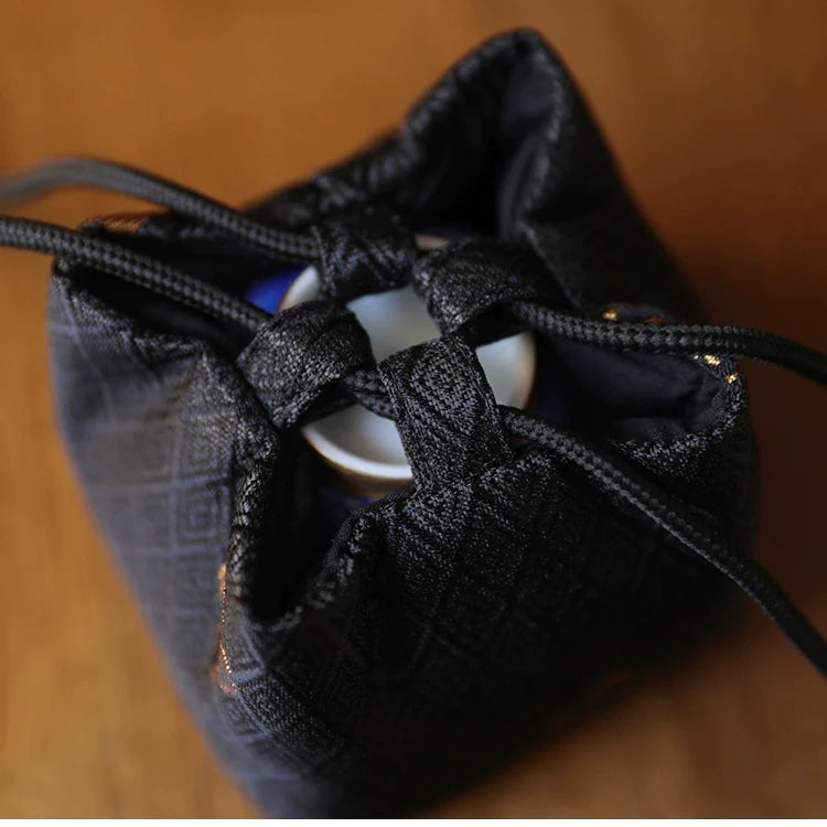 Gohobi Colourful Teaware Storage Travel Bag Shifuku