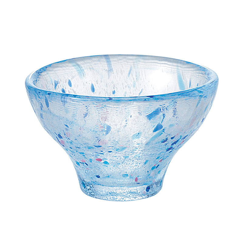 Gohobi Toyo Sasaki Handmade Japanese Glass Tea Cup – Small Sake Cup Chunge Style | Made in Japan
