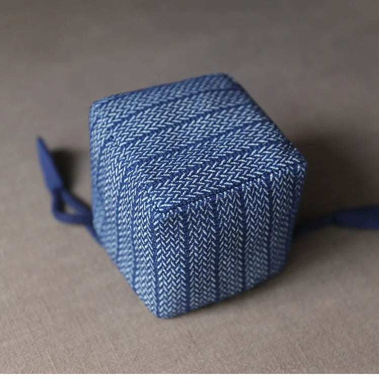 Gohobi Denim Large Teaware Storage Travel Bag Shifuku