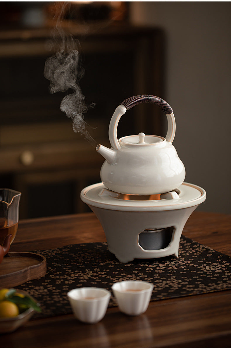 Gohobi Traditional Teapot and Stove Set 001