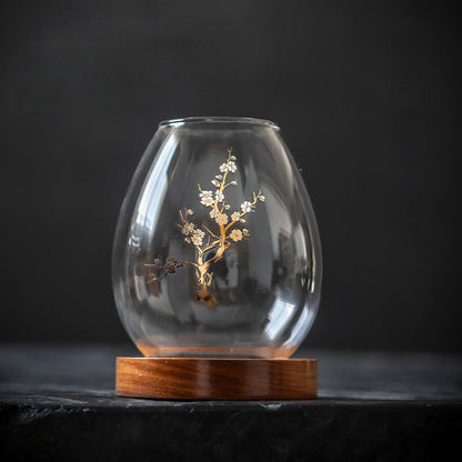 Gohobi Glass Candle Holder