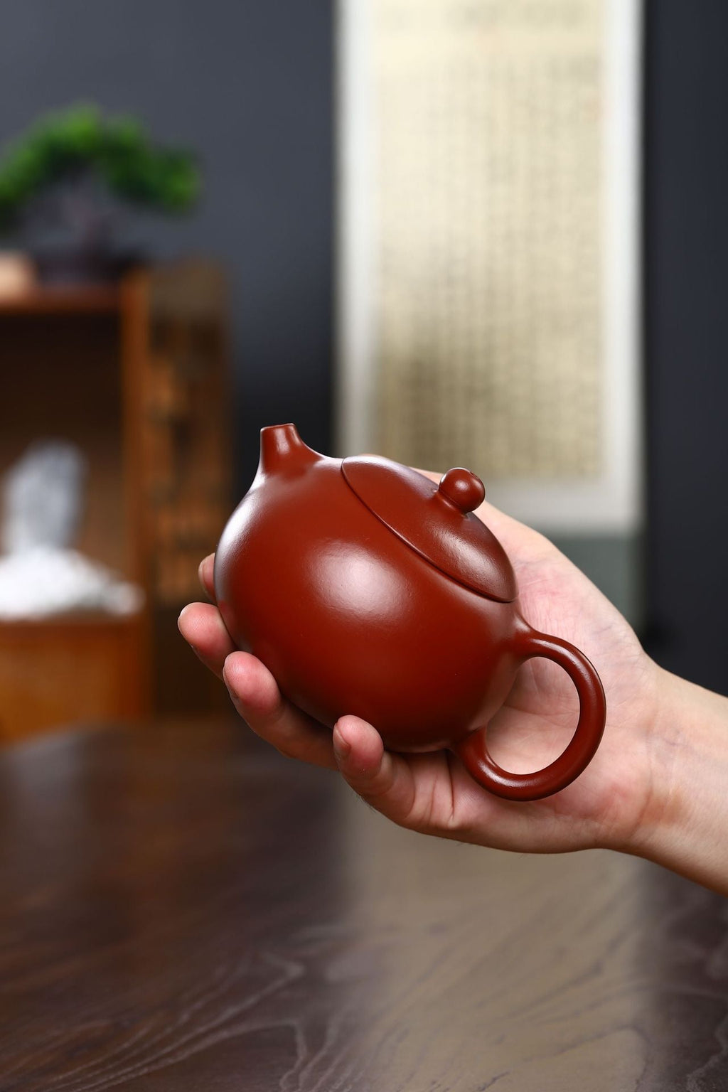 Gohobi Yixing Red Clay Xishi Teapot (350ml)