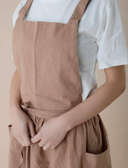 Gohobi Cotton-Linen Apron