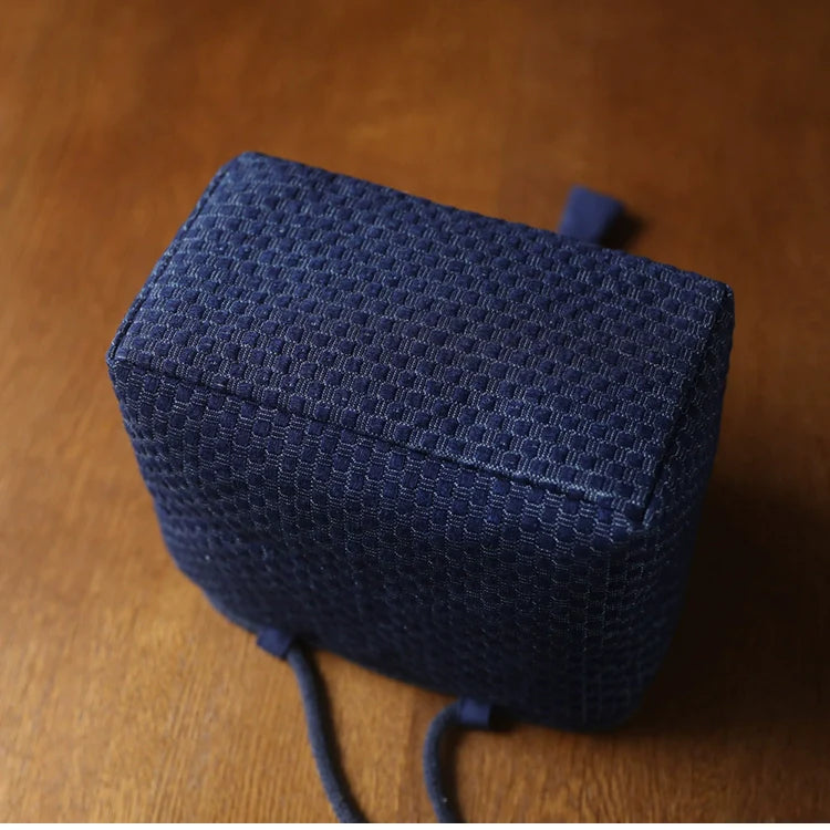 Gohobi Denim Medium Teaware Storage Travel Bag Shifuku